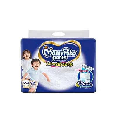 Picture of Mamypoko XXXL Pants 18-35kg Baby Diaper 22 Pcs Pack