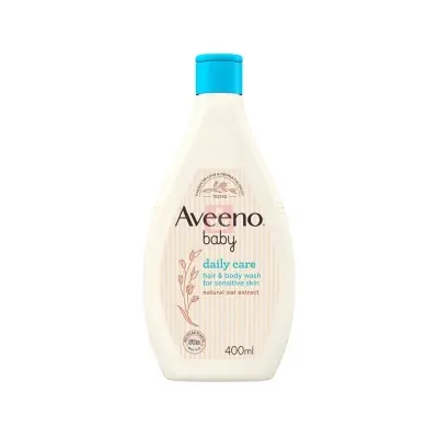 Picture of Aveeno Baby Daily Care Hair & Body Wash 400 ML, Made in UK