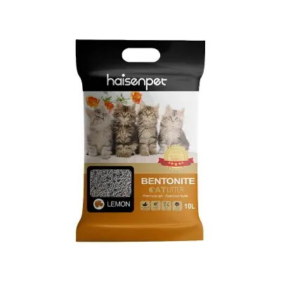 Picture of Haisenpet 10L Bentonite Cat Litter Lemon Flavor, Made in China