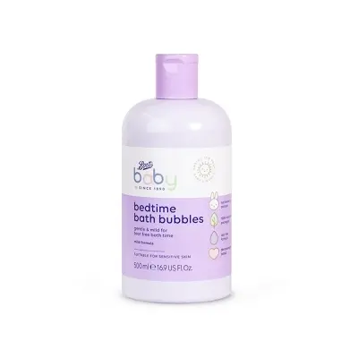 Picture of Boots Baby Bath bubbles 500ml, Made in UK