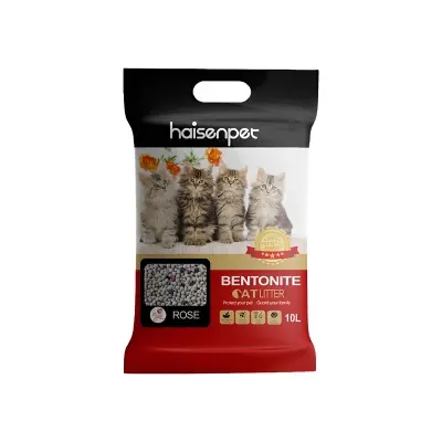 Picture of Haisenpet 10L Cat Litter Rose Flavour, Made in China