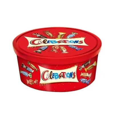 Picture of Celebrations Chocolate Box Tub 650gm, Made in UK Wholesale Express BD