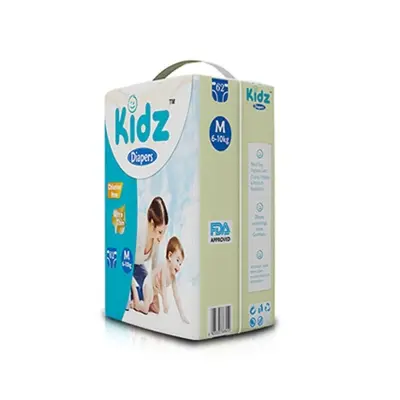Picture of Kidz Baby Belt System Diaper - Medium - 5-10 Kg - 62Pcs Wholesale Express BD