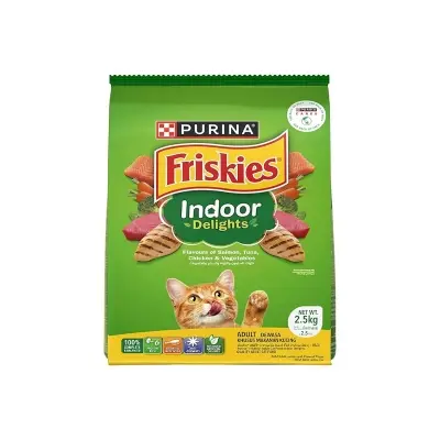Picture of Purina Friskies Indoor Delights Adult Dry Cat Food 2.5kg Wholesale Express BD