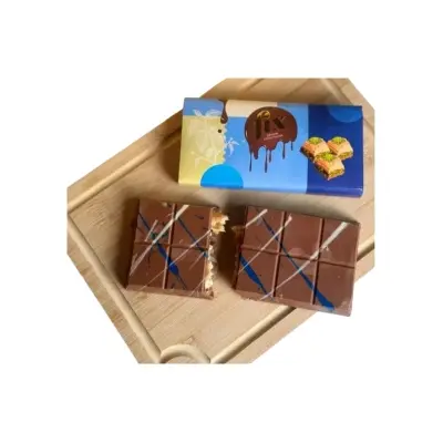 Picture of Fix Dessert Chocolatier Kunafa Luxury Dubai Chocolate Bar 200g