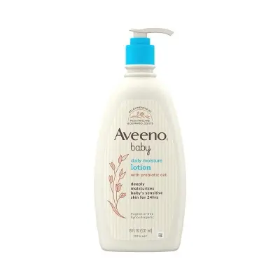 Picture of Aveeno Baby Daily Care Baby Moisturising Lotion 532ml, Made in UK