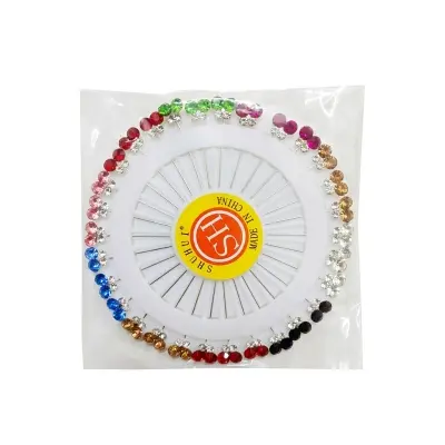 Picture of Stone Hijab Pin - 30 Pcs Wheel