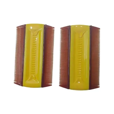 Picture of Tooth Comb for Hair Styling or Anti Lice Dual sided Comb - 2 Piece
