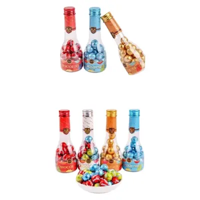 Picture of 1 Bottle mini size Ball Candy Chocolate (90 grams)