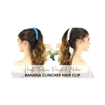 Picture of 1 pc Banana Hair Claw Clips |Multicolor| Roach| Thailand