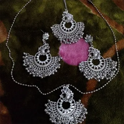 Picture of Necklace Set| Long Necklace Set|Made With Metal and Puthi