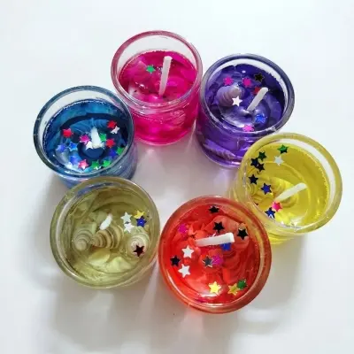 Picture of Jelly Candle Medium| Birthday | Candle Light Dinner| Romantic| Party|