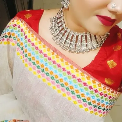 Picture of Product details of Exclusive Coker Necklaces for Women-white