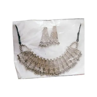 Picture of Product details of Exclusive Coker Necklaces for Women- white