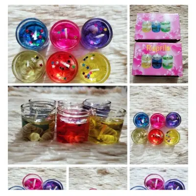 Picture of Jelly Candle Multicolor - 6 Pieces