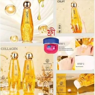 Picture of OSUFI Collagen Face Serum Anti Aging Smoothing Lines Facial Care Essence Moisturizing Brighten Serum