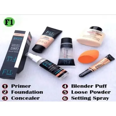Picture of 6 IN 1 MAKEUP COMBO SET WITH FULL MAKEUP COVERAGE
