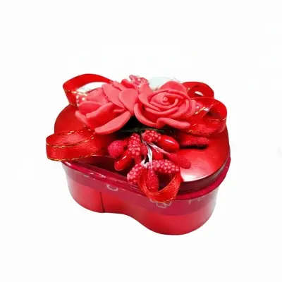 Picture of Aluminum 50G Heart Shape Metal Chocolate Box