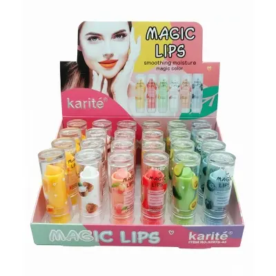 Picture of Karite Magic Lips Smoothing Moisture Magic Colors lipistck   (2 pis) Color pink
