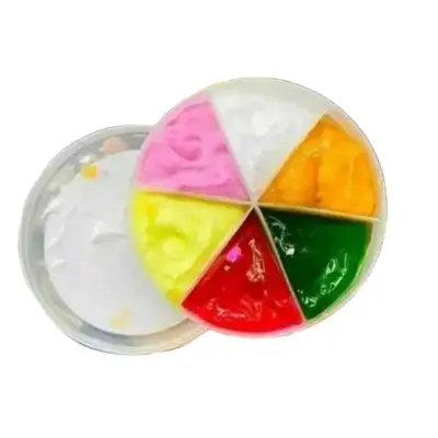 Picture of 6 in 1 Vip Rainbow Combo Face Pack - 500 gm