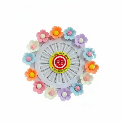 Picture of Sunflower HiJab pin For Women's - Hijab Pin 15 pcs full set