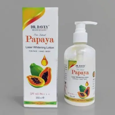 Picture of Papaya pure natural dr davey body lotion