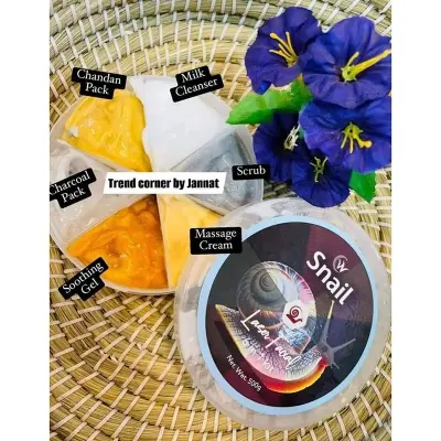 Picture of Snail Laser Facial 6-in-1 Kit Beauty Equipment Professional Skin Tightening And Wrinkle Removal Tool for Home Use