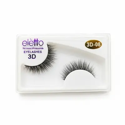Picture of ELETTO 1 Pair Eyelash with Natural style Dramatic False Eyelashes - G009