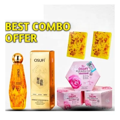 Picture of Special Osufi Skin Care Combo ( Serum + Saffron Soap + Body Cream)