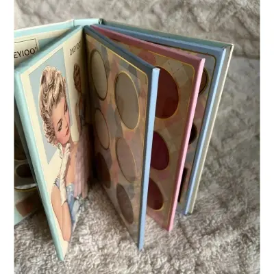 Picture of Eyeshadow palette 42 color oneyloo pearl matte glittery  sequin makeup palette blush highlight integrated pilett