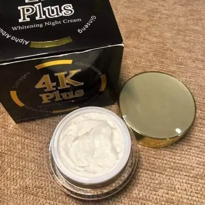 Picture of 4k Plus Whitening Night Cream 
🇹🇭Made in Thailand

4k plus whitening night cream