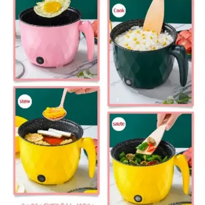 Picture of Double Layer Electric Cooker 1.5L Non-stick Pan Electric Cooking Machine Home 1-2 People Multifunction Hot Pot