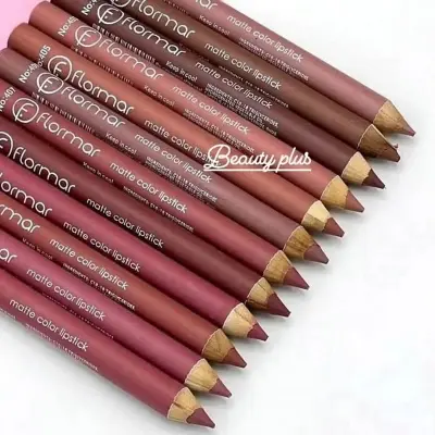 Picture of Flormar Long Lasting Matte Lipstick Pencils Set (12 )