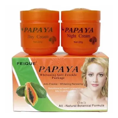 Picture of Papaya Day and Night creams Combo.