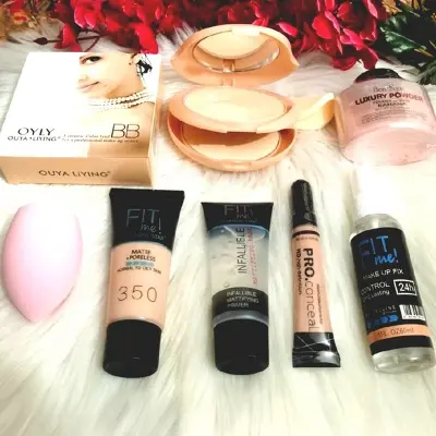 Picture of mekap combo 7 in 1 set sajghor