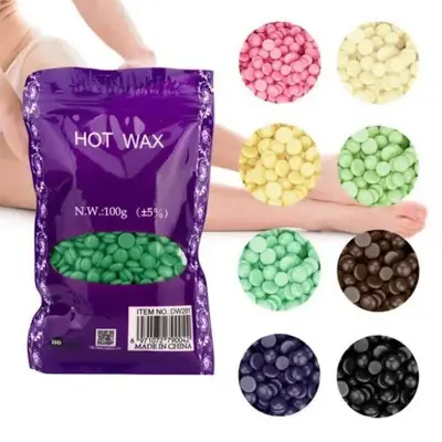 Picture of Beauty Hot Wax, a type of hard wax used for hair removal (100gm)