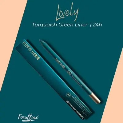 Picture of Beauty Glazed Turquoise Green Liner. (1 pis)