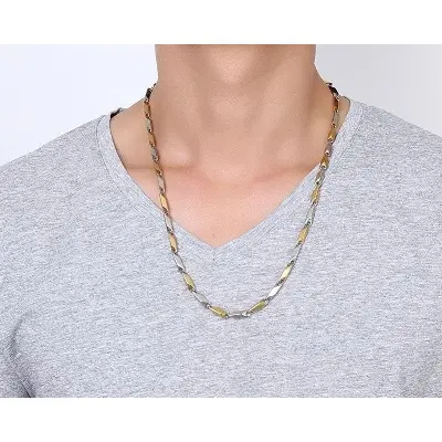 Picture of Titanium Stainless Steel Chain For Men