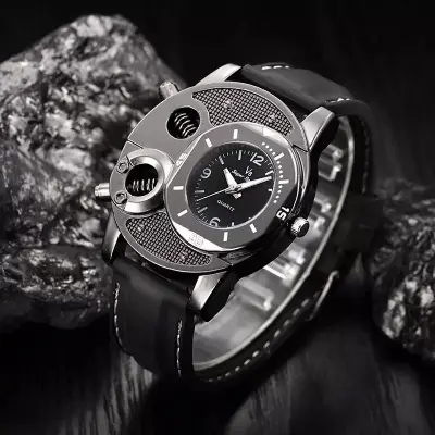 Picture of Black Analog Watch For Men