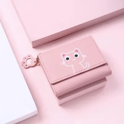Picture of Women Wallet Fashion Cute Cat Money Bag