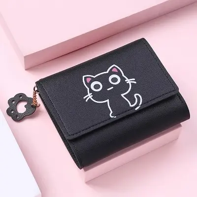 Picture of Women Wallet Fashion Cute Cat Money Bag