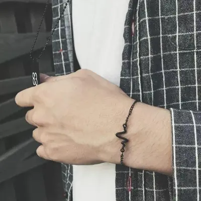 Picture of Heart Bracelet For Men