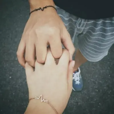 Picture of Heart Couple Bracelet