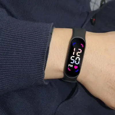 Picture of LED Sports Watch for men 30m Waterproof, Fashion LED Watch, Silicon New Touch Watch