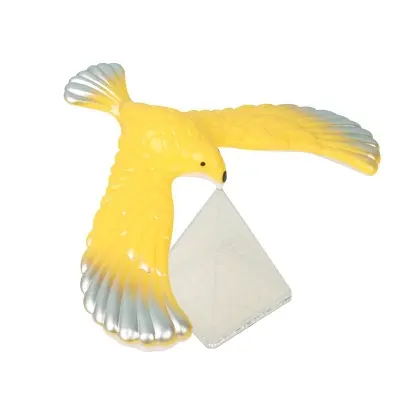 Picture of BALANCING BIRD WITH PYRAMID STAND 1 PC ASSORTED COLOURS AVAILABLE NOVELTY TOY