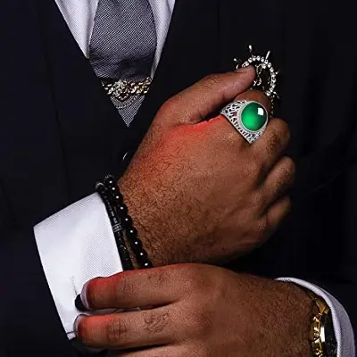 Picture of Men's Stainless Steel Finger Ring