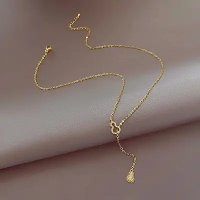 Picture of Ensemble Yourself - Highly Durable - Sterling silver cubic zirconia pendant necklace - Sustainable Choice - Understated Sophistication