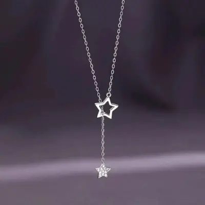 Picture of Refined Taste - Vintage Pearl Necklaces Women Elegant Charm French Romantic Style Clavicle Chain - Durabilty Assured - Elite Expression