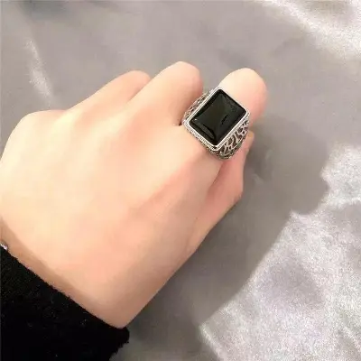 Picture of Athleisure - Avant Grade - Premium Quality - Multicolor Finger Ring for Men - Modern - Choice Expression - Designed - Urban Vibes