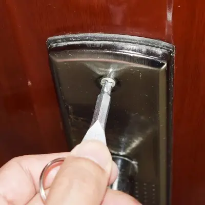 Picture of Portable Phillips Slotted Screwdriver Key Ring keyring Multi Mini Pocket Repair Tool Gadget Camp Hike Outdoor